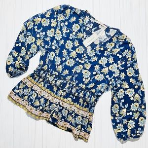 Floral Top NWT